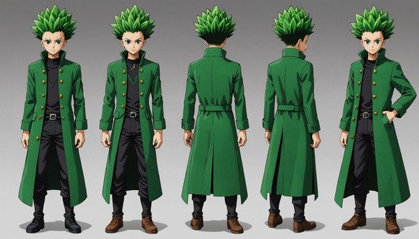 La tenue gon : style et accessoires pour fans d'Hunter x Hunter